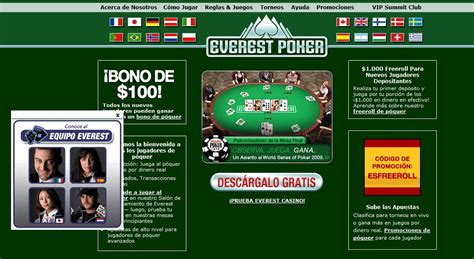 everest poker gratis online